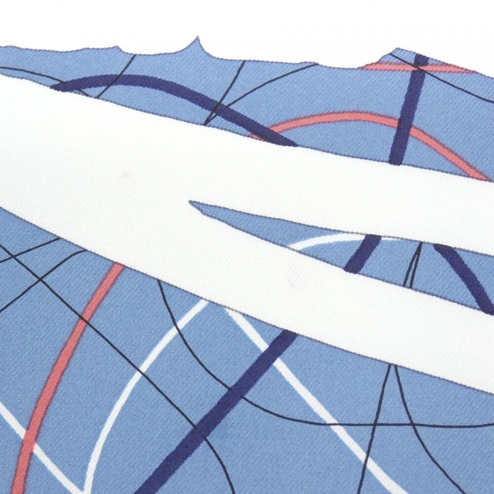 HERMES White Scarf - Picture 4 of 5
